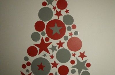 Comment faire un sapin de Noël en stickers soi-même ?