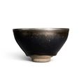 A 'Jian' 'hare's fur' tenmoku bowl, Southern Song dynasty (1127-1279)