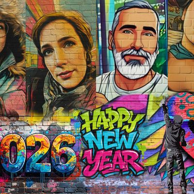 « 2026 se dessine sur les murs… »