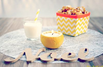 ☼ Ce demi-citron qui rassit dans mon frigo, j'en fais quoi ? ☼ {DIY déco: le lampion citron et d'autres astuces }