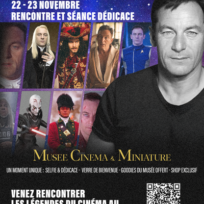 JASON ISAACS AU MUSÉE CINÉMA & MINIATURE DE LYON