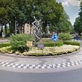 Rond-point à Walkenswaard (Pays-Bas)