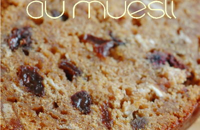 PAIN D'EPICES AU MÜESLI