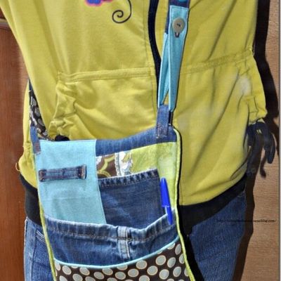 Sac multi poche–bleu