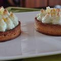 Tartelette au citron jaune et citron vert par Christophe Adam : un récidive trés gourmande