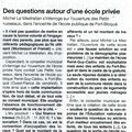 RENTREE AU FORT BLOQUE, REVUE DE PRESSE