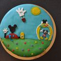 Gâteau La maison de Mickey