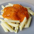 PENNE SAUCE AUX POIVRONS