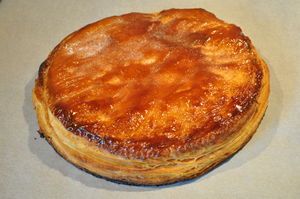 Galette des rois selon Christophe Felder et le pas à pas pour un feuilletage inversé réussi !!