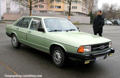 Audi 100 CD (1976-1979)(Retrorencard fevrier 2014)