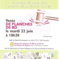 Evénements  Vente aux enchères   (   BD ) * Chaîne de l'espoir.  -