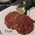 Croquettes de thon, sans gluten et sans lactose