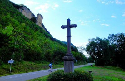 Balade à vélo à Serrières de Briord et Briord (Bas Bugey/Ain)