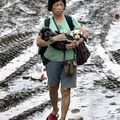 Les pluies provoquées par le typhon Morakot ont déversé un record de 3 mètres d'eau sur Taiwan en deux jours seulement. 