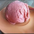 Sorbet à la fraise sans sorbetière