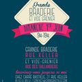 Dimanche 1er juin : Braderie rue Keller