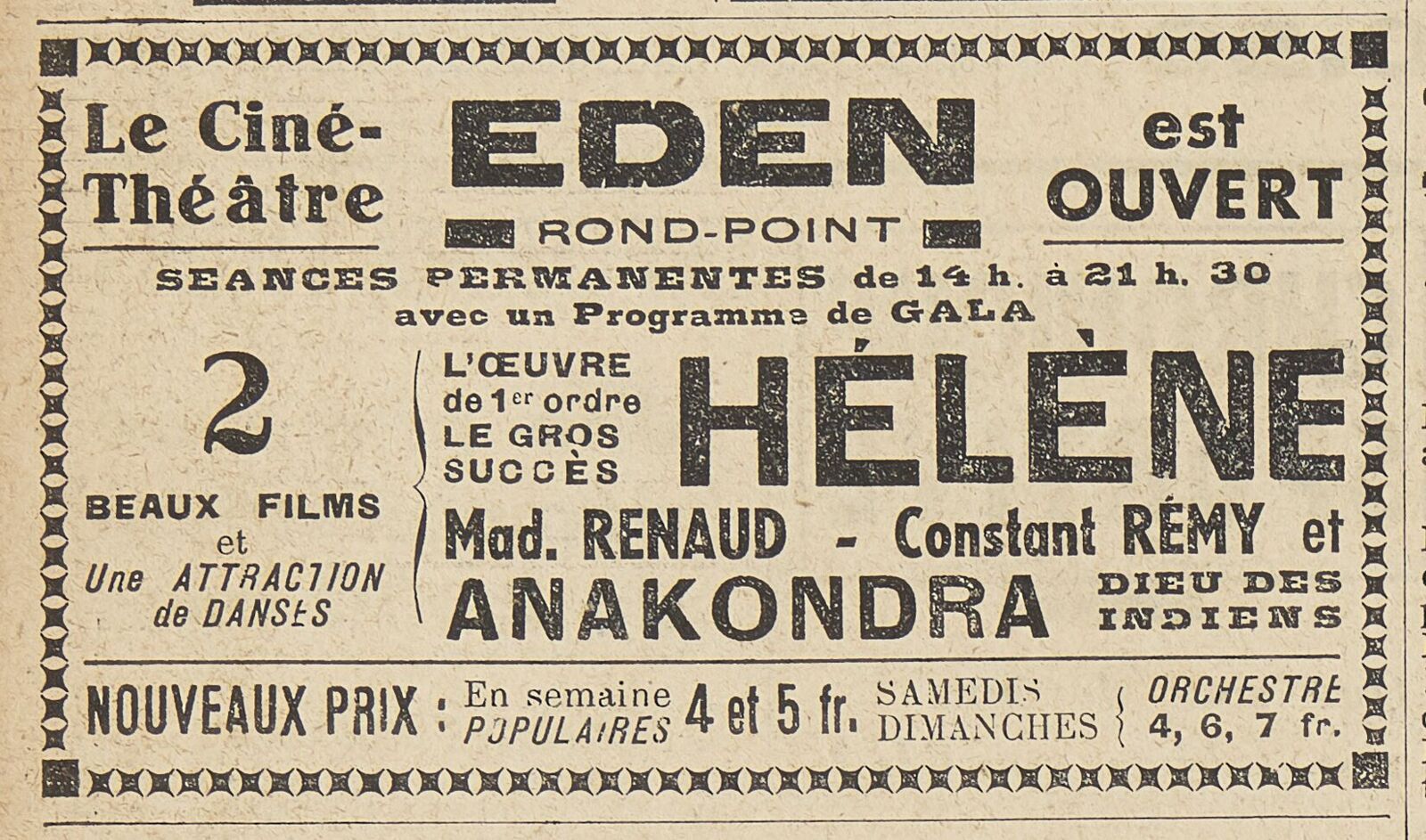 Le Havre Cinéma Gaumont Pathé Lecesne reconstruction Perret star Apollo Grillon Alhambra, Sirius Vox Rex Scala Royal Rio Réau Paris Sainte Adresse Lido  Normandy
