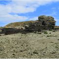 Marée de 119, rocher de la vache vu de la mer, Port St Nicolas