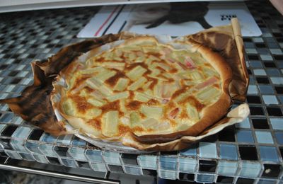 Tarte à la rhubarbe comme ma mère