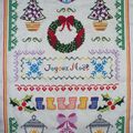 Sampler Noël fini