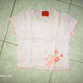 tee shirt rose "kenzo"
