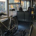 Porte-vélos dans les bus de Rouen