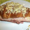 Croissant au jambon