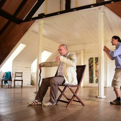 Mise en scène de "Sous la varangue"