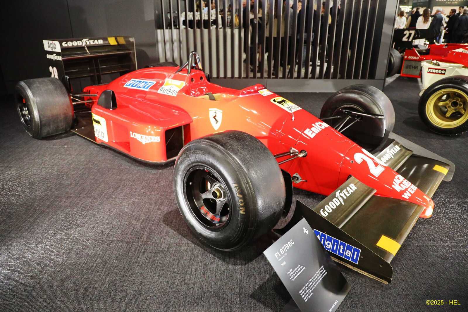 1988 - Ferrari 639 F1 87-88C . 1500cc V6T #103_02 HL_GF