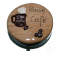 Boite à bonbons ou cendrier de poche: Pause Café