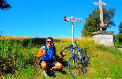 Un petit col sympa à monter à vélo: "le col du Bourrin" (Pilat/Loire)