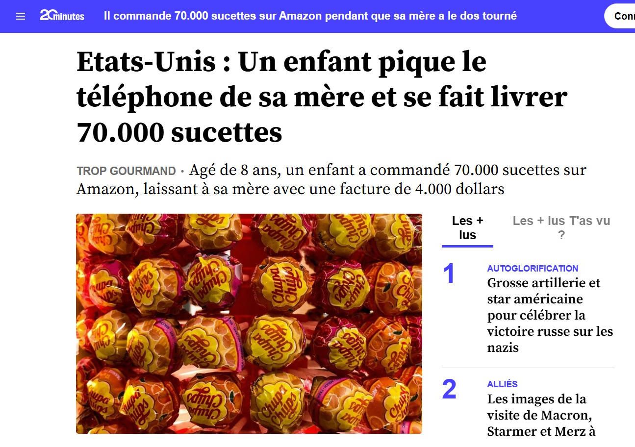 Annie aime les sucettes