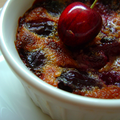 Le clafouti aux cerises 