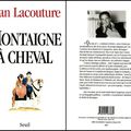 Montaigne à cheval - Jean Lacouture - Seuil 1996