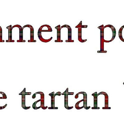 3 façons de porter le tartan ?