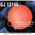 GJ 1214b : de l’eau et une atmosphère…