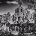 Images of forgotten Mayan and Khmer ruins captured by William Frej on view at Peyton Wright Gallery