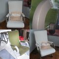 fauteuil style colonial