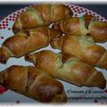 Croissants pour l'apéritif