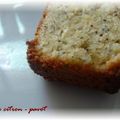 Lemon poppy seed cake ( cake citron - pavot)