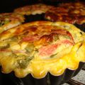 Quiche légère aux courgettes et bacon