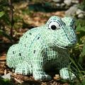 sculpture grenouille pour jardin