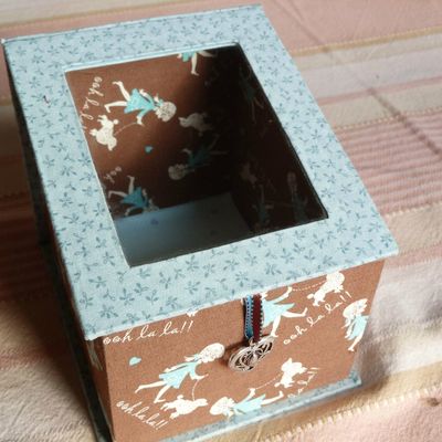 Boîte turquoise et chocolat Ooh la la !!