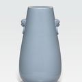 A sky blue glazed vase, Yongzheng mark, late Qing-Republic period