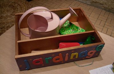 Idée cadeau: le panier de jardinage