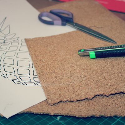 DIY : Le pêle mêle ananas