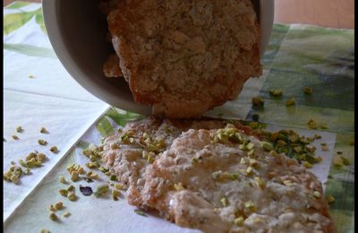 gâteaux croquants aux pistaches