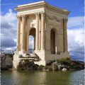 ♥ La promenade du Peyrou à Montpellier ; son château d'eau ♥
