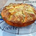 Gâteau à la crème fraîche & poires williams