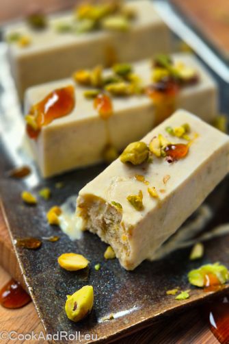 glace saine sans sorbetière type kulfi aux pistaches 